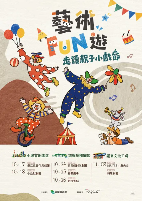 藝術Fun遊親子小戲節－烏龍馬戲團