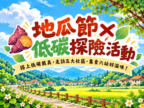 地瓜節×低碳探險活動