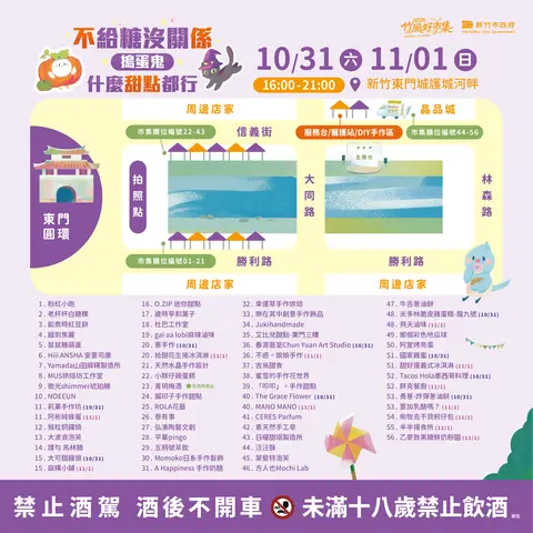 2026竹風好市集「不給糖沒關係」