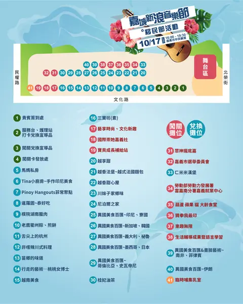 2026嘉城新浪音樂節＆移民節活動